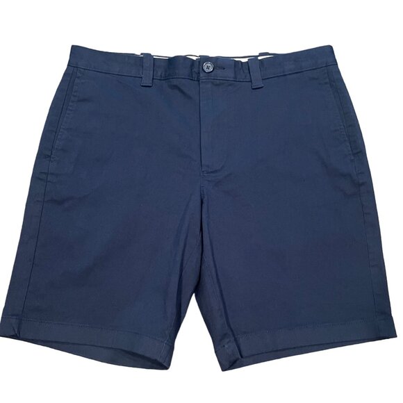 J.Crew Other - NWT J.Crew Factory Men's Sz 33 Navy Blue 9" Flex Chino Shorts H5020 Classic